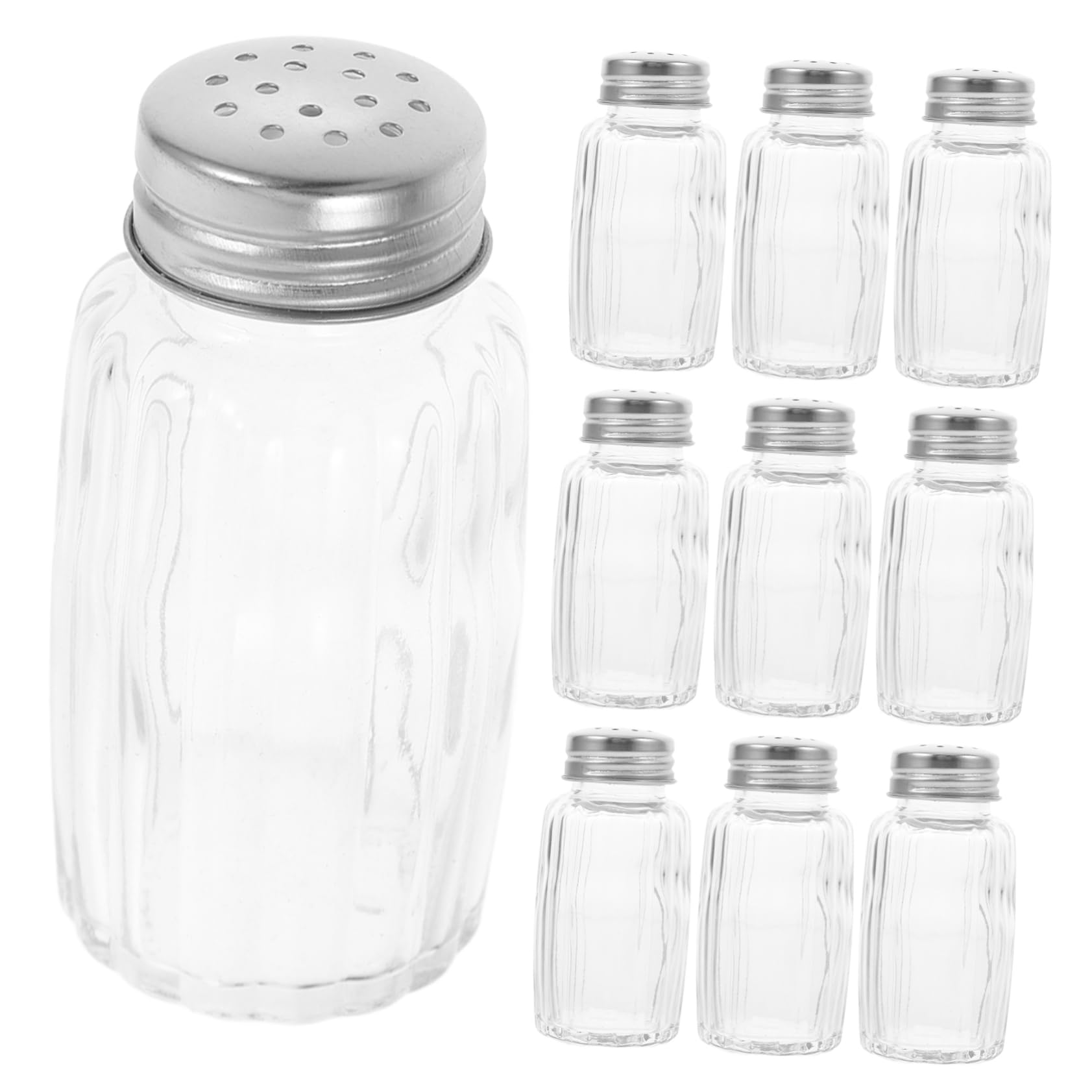 Bouteilles à assaisonnement cuisine et extérieur poivrières légères pas encombrantes