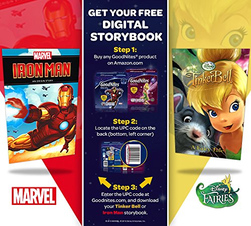 Roupa íntima Goodnites para meninos, pacote jumbo, grande/extragrande, 11 unidades (embalagem pode v