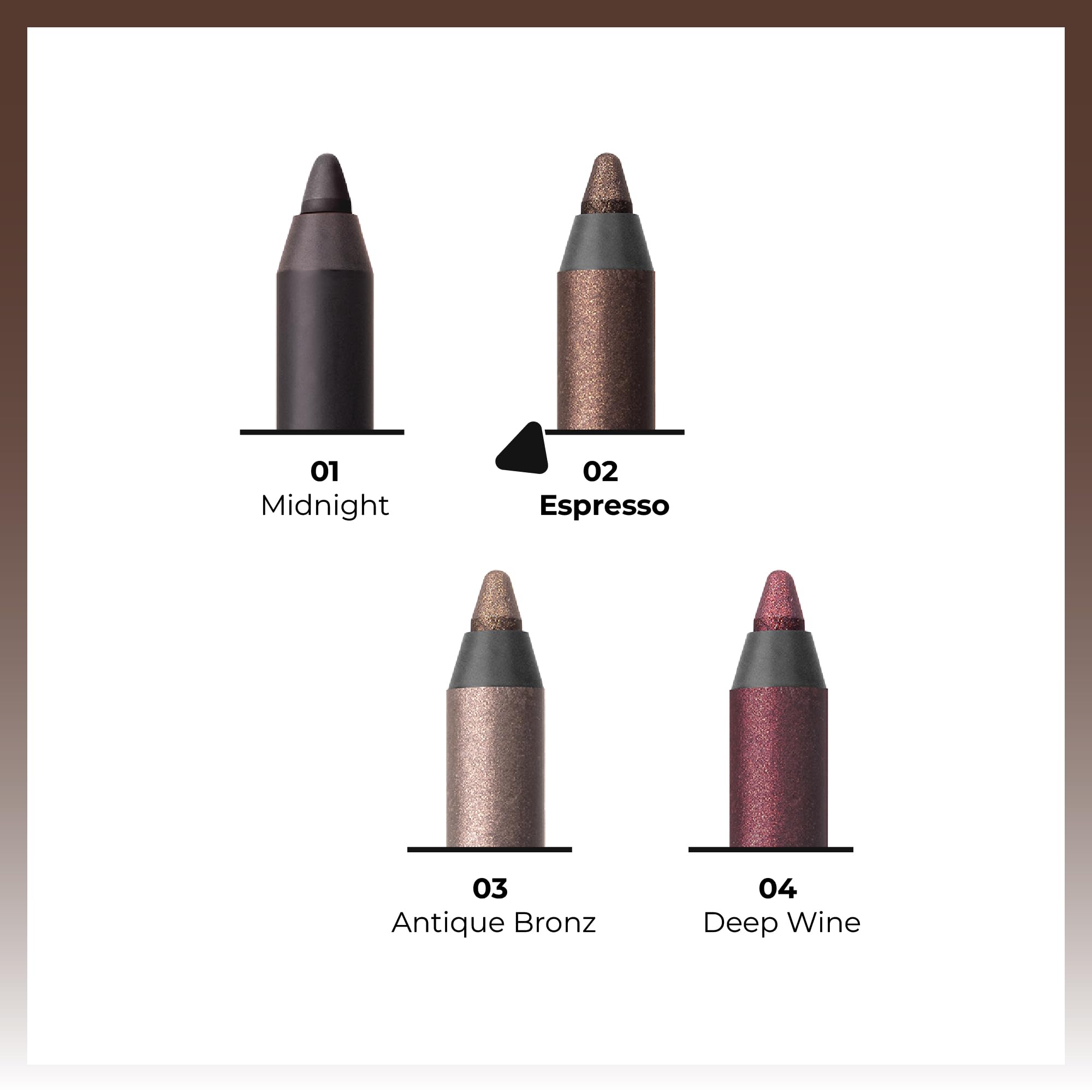 Note Cosmetics Silk Tattoo Liner Suya Dayanıklı İpeksi Jel Göz Kalemi - 02 Espresso