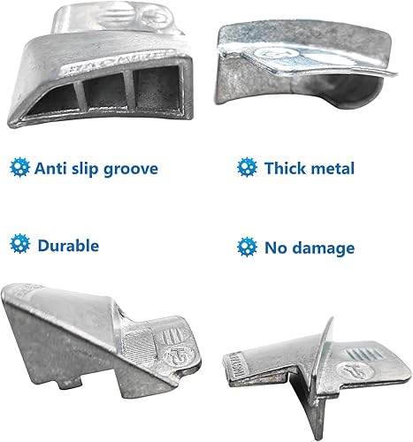 Vista 6 de LAJIAOZ Kit de cinturón elástico, removedor de cinturones de metal, juego de herramientas de instalación para cinturones en automóviles, camiones