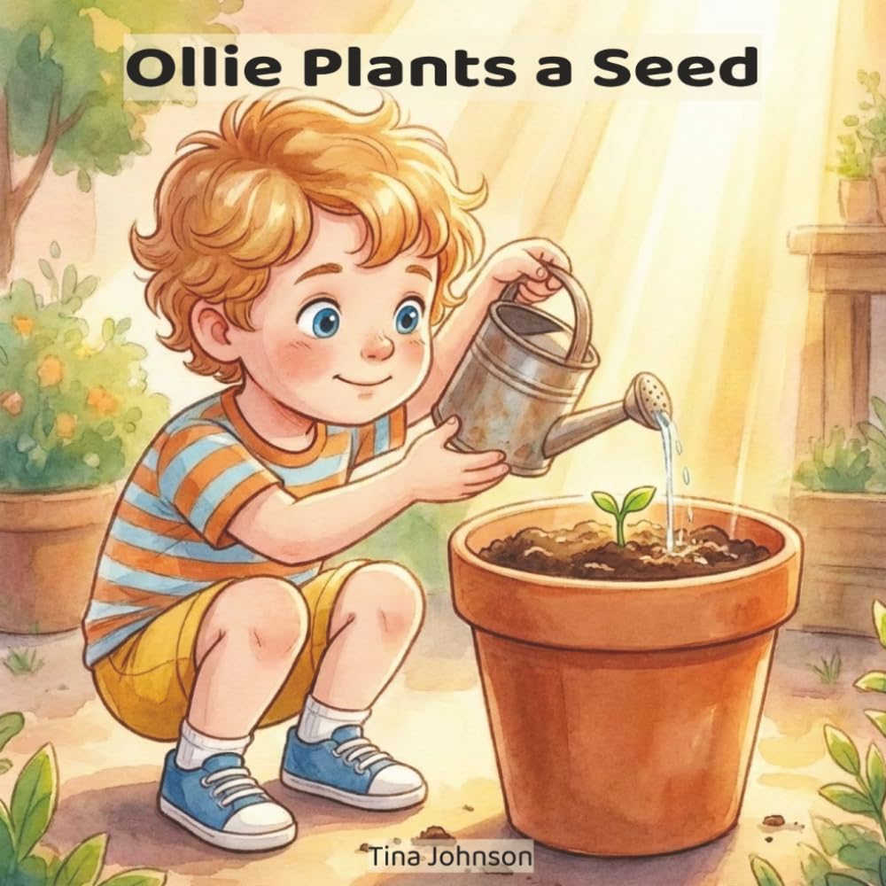 Ollie Plants a Seed: A Gentle Gardening Story for Toddlers and Preschoolers About Patience, Growing, and Caring for Nature (The Ollie Adventure Series)