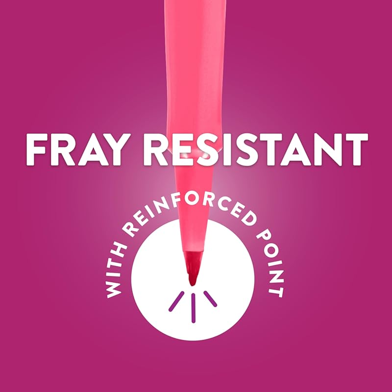 Paper Mate Flair Felt Tip Pens, Medium Point (0.7mm), Assorted Colors, 12 Count - For Arts & Crafts, Note-Taking, Journaling, School Supplies for Teachers & Students