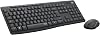 Logitech MK295 Wireless Silent Keyboard Mouse Set, SilentTouch Technology, Advanced Optical Monitoring, Liquid Spill Resistant, 10 m Usage Distance, Turkish Q Keyboard, Black