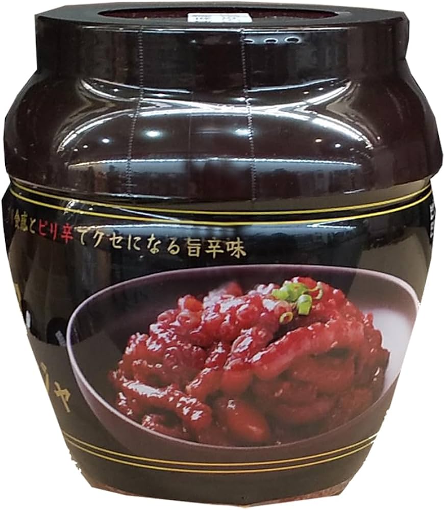 Amazon.co.jp: Octopus Chanja LS タコ チャンジャ 350g : 食品・飲料