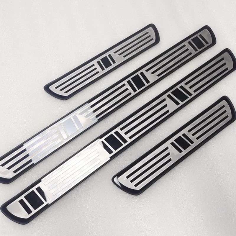 Tiras De Umbral De Acero Inoxidable Para BMW 1 Series F40 (2020-2024) – Set De 4