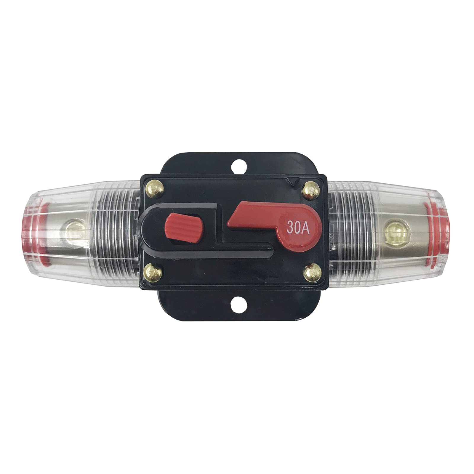 ZBSJAKU 30A (40A/60A/80A/100A/150A) Inline Circuit Breaker Fuse