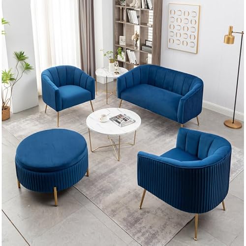 eTerior New Sofa Set Hani 3+1+1 Sofa Set for Living Room, Drawing Room eTerior New Sofa Set Hani 3+1+1 Sofa Set for Living Room, Drawing Room