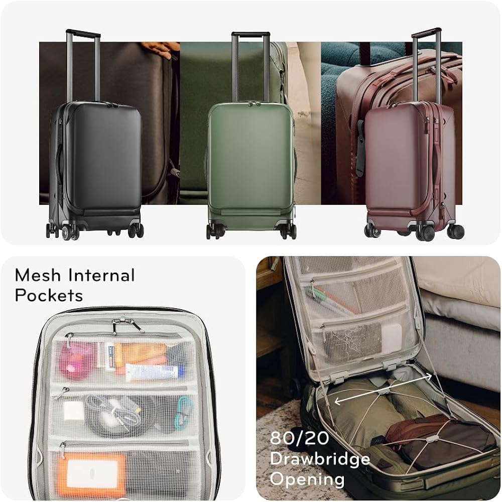 Amazon.com | Peak Design Roller Pro Carry-On, Sage, Expandable