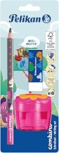Pelikan Combino Set of Learning to Write Pencil, Eraser and Sharpener, Pink