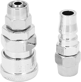 JADPES Conector rápido de travamento automático, conector de tubo de ar de tamanho pequeno 30SP + 30PP conector rápido, 2 peças com uma mão para a indústria