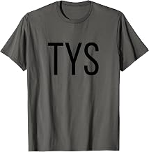 TYS Knoxville Tennessee Airport Code Lists TYS T-Shirt