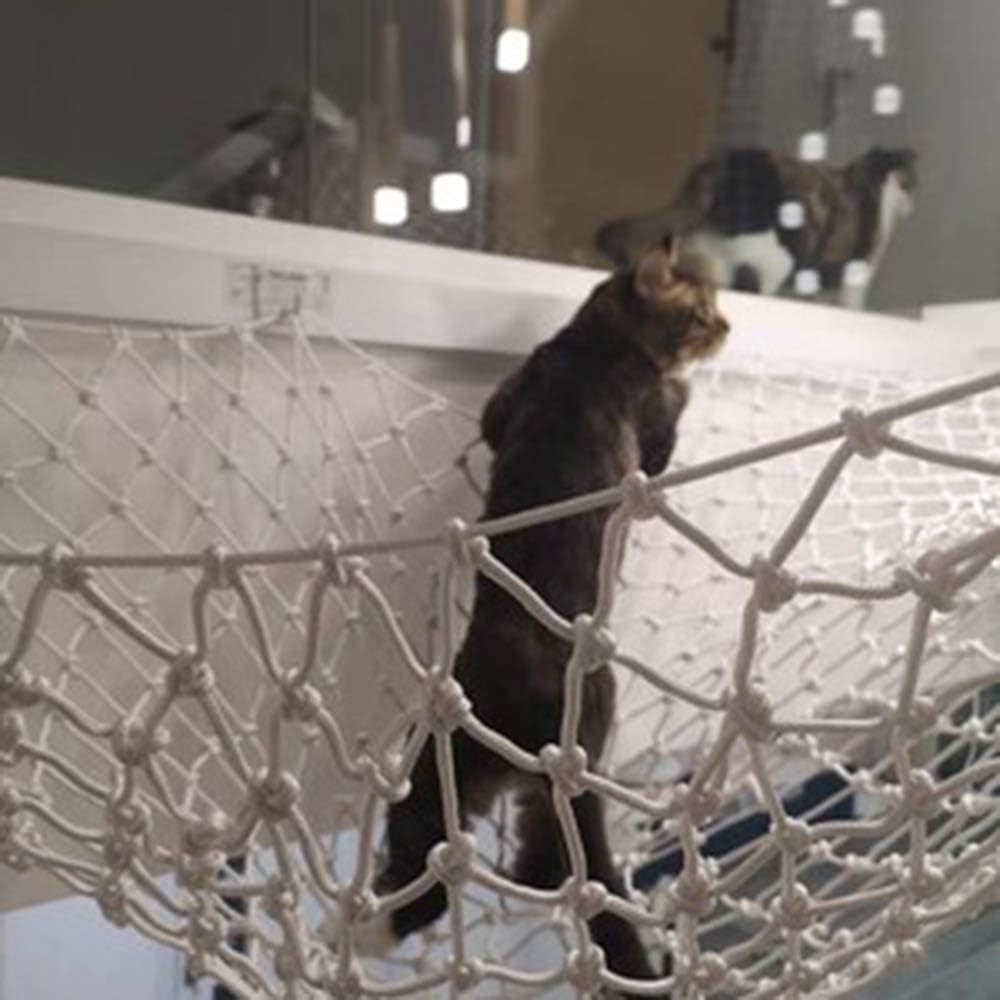 Pet Climbing Net,Children's Indoor and Outdoor Climbing Nets, Stairs, Balcony Safety Nets, Cargo Fall Prevention Net Pet Safety Net