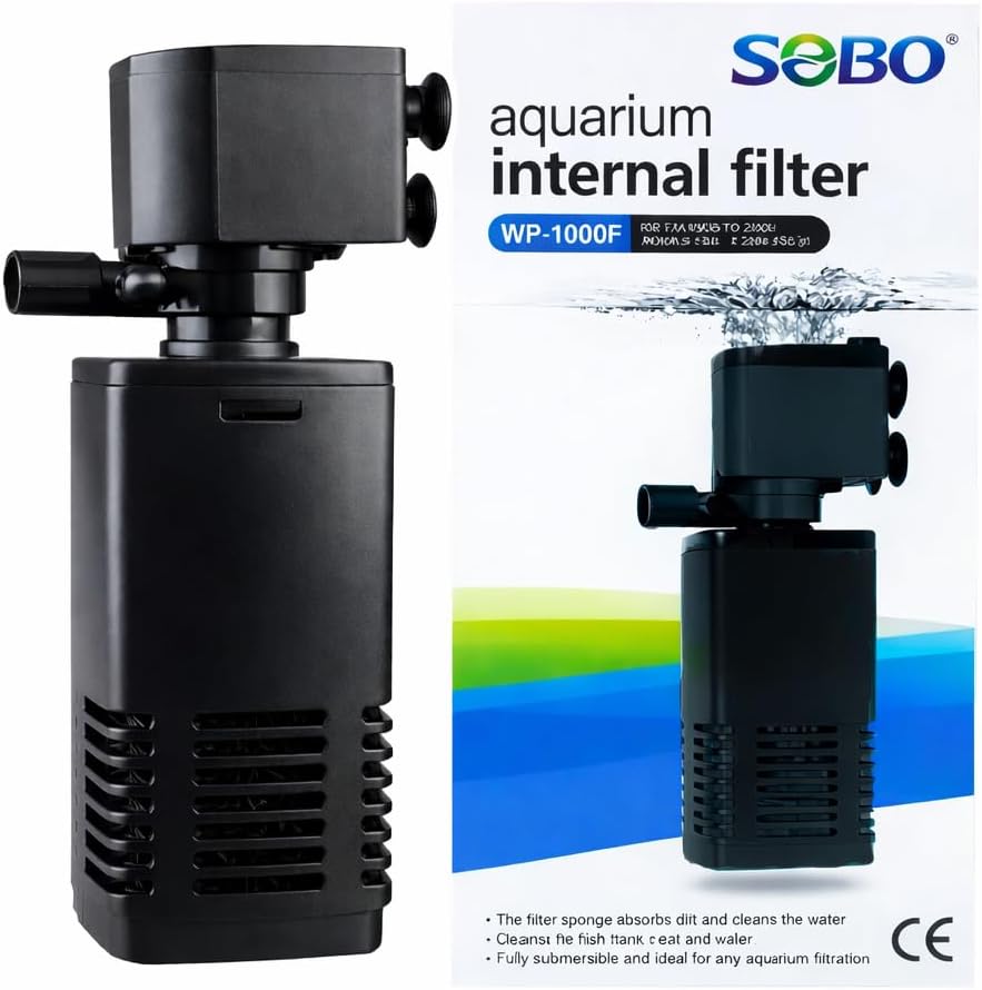 TED TABBIES Sobo WP1000F Aquarium Internal Filter