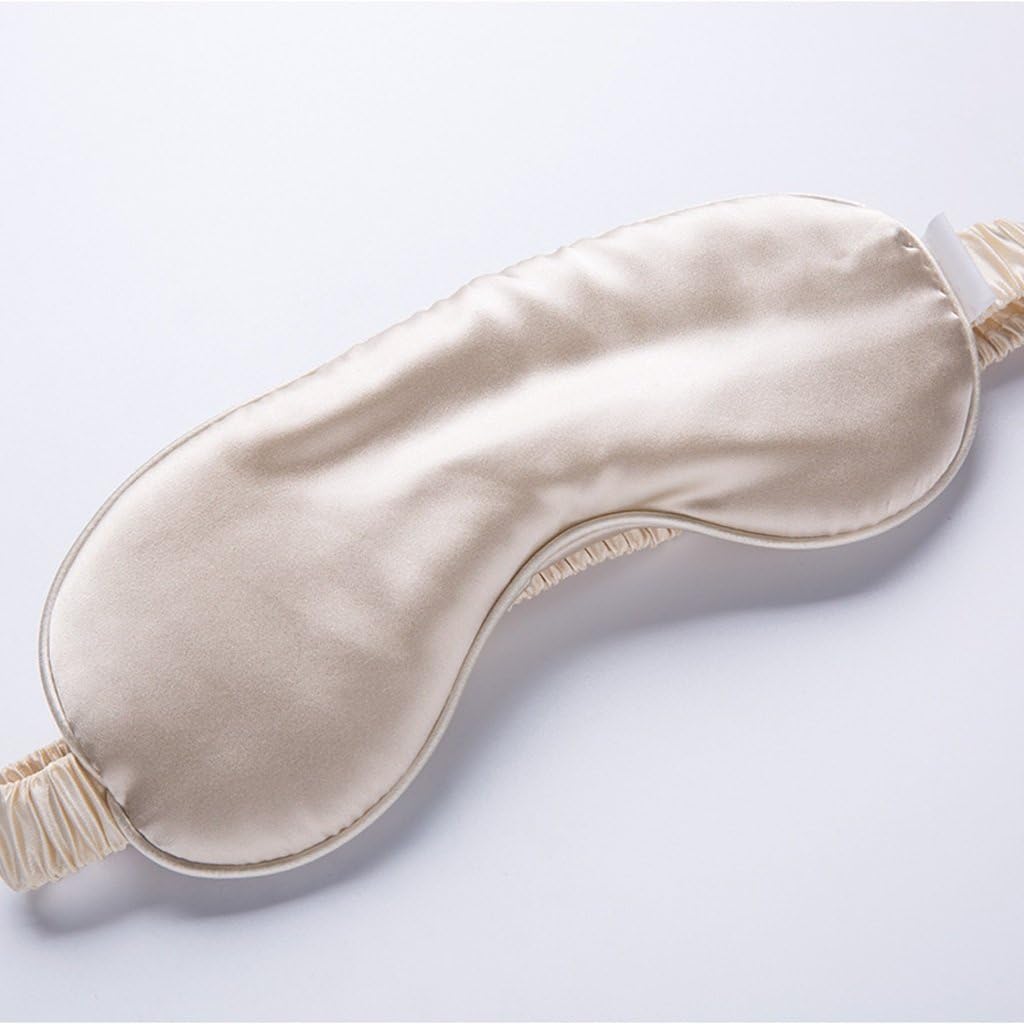 maschera da sonno per donne in seta sagomata