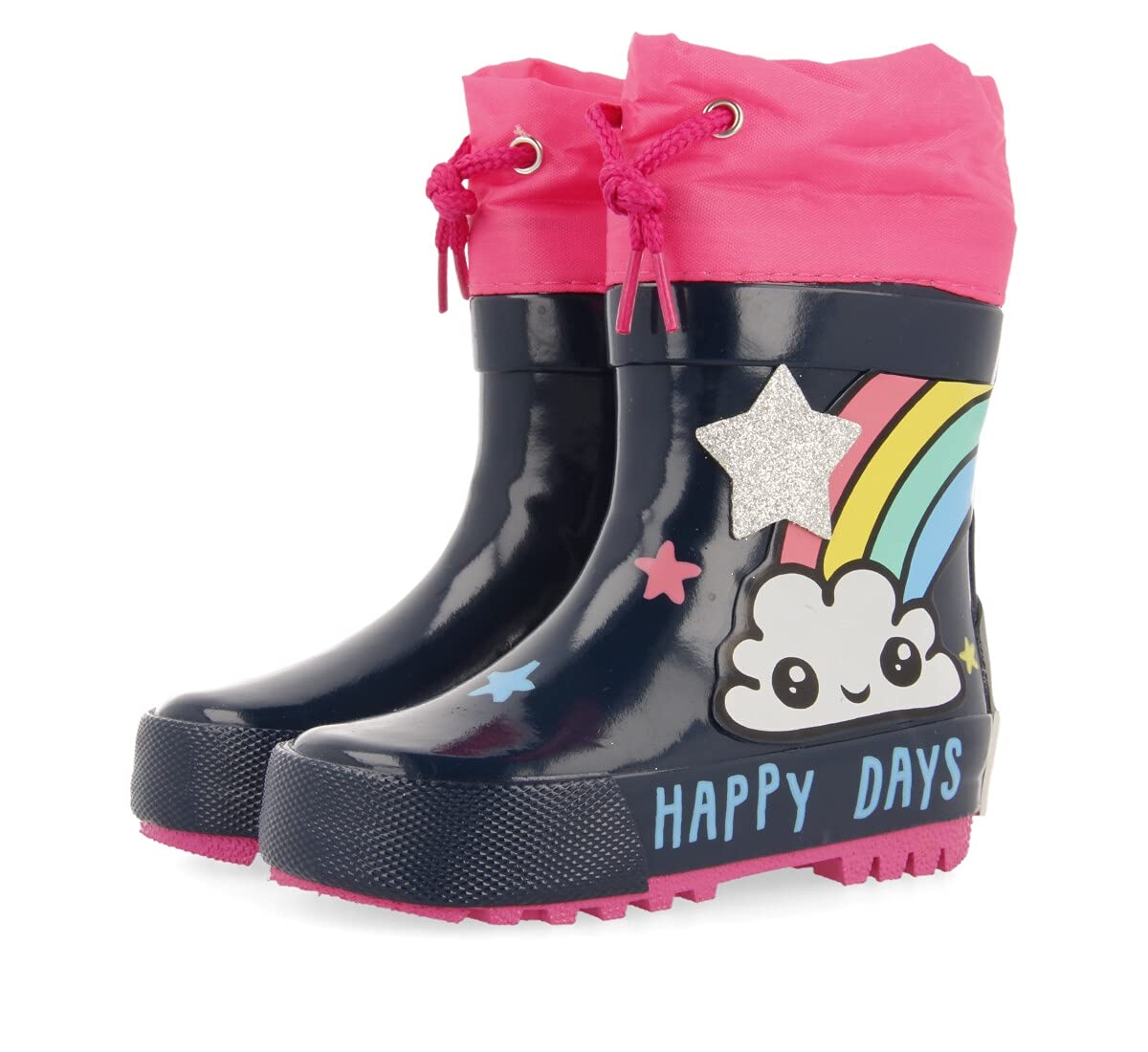 Gioseppo 60105-P Baby Girls’ Water Shoe, Marine, 7 Child UK