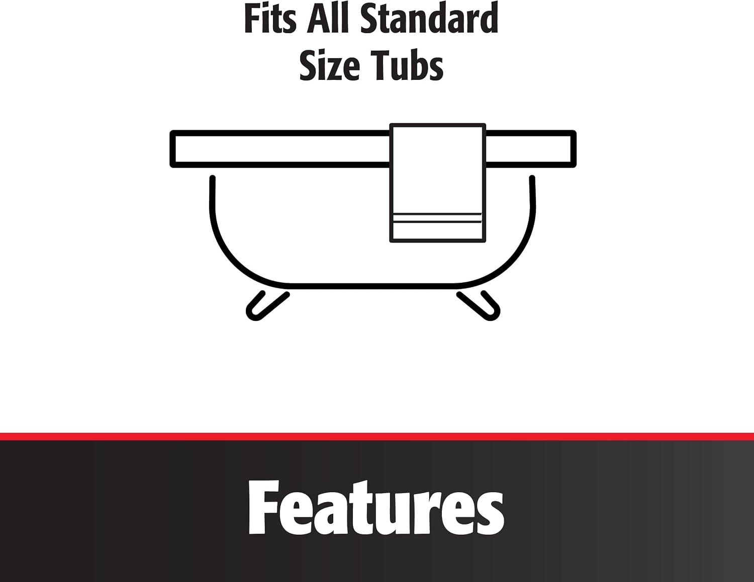 Plumb Pak K826-11PC Universal Bathtub Drain Two Hole Overflow Face Plate with Screws, Polished Chrome