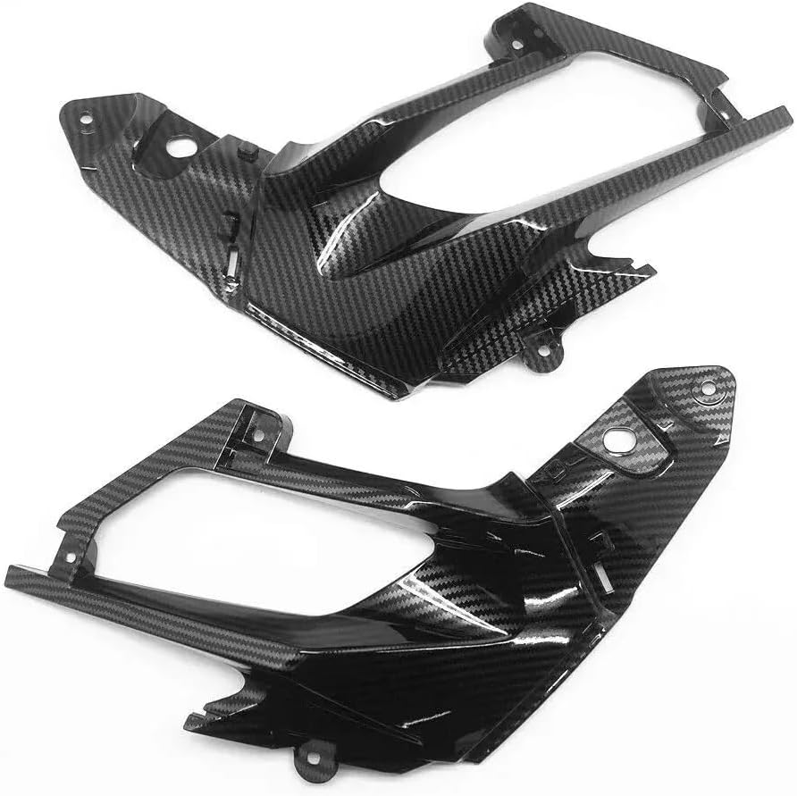 Compatible With Kawasaki Ninja 400 EX400 2018 2019 2020 Gas Tank Air Intake Vent Fairing Carbon Fiber Color