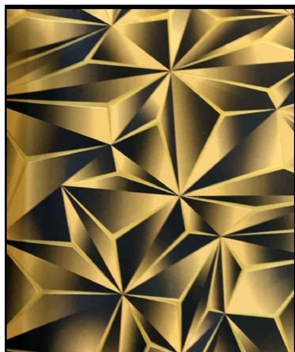 PF Décor Metallic Wall Stickers Vinyl Roll Film Sticker Decal Sticker Wall Paper Kitchen Cabinet Waterproof Wall Stickers Decorative Vinyl Furniture (Size-0.53x10 mtr) PD_31