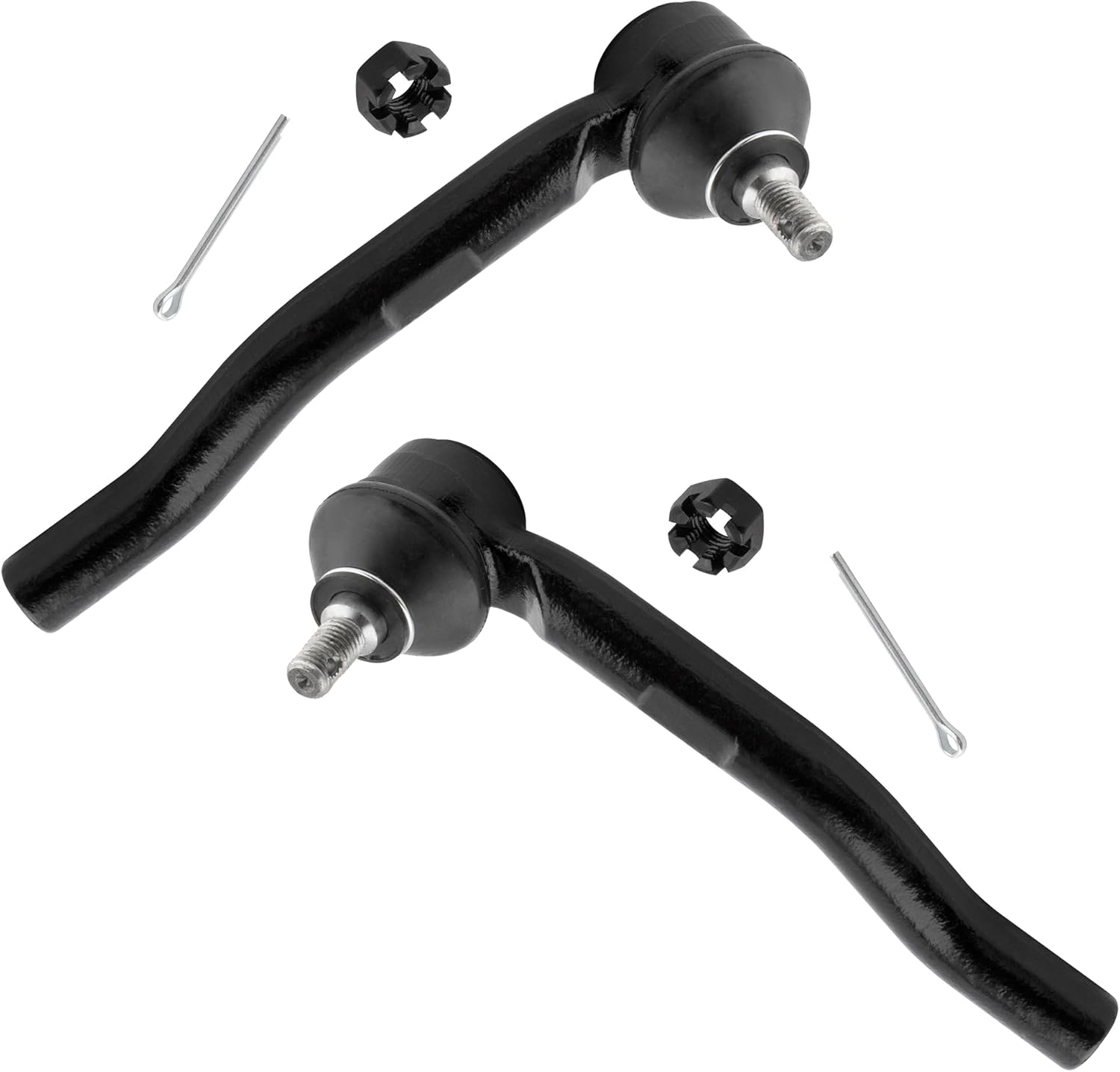 Front Outer Steering Tie Rod End Pair Driver Passenger Sides 2644534228 101-6816 ES800592 101-6815 ES800591 53560-TF0-003 53540-TF0-003 For HONDA FIT 2009-2014, For HONDA INSIGHT 2010-2014