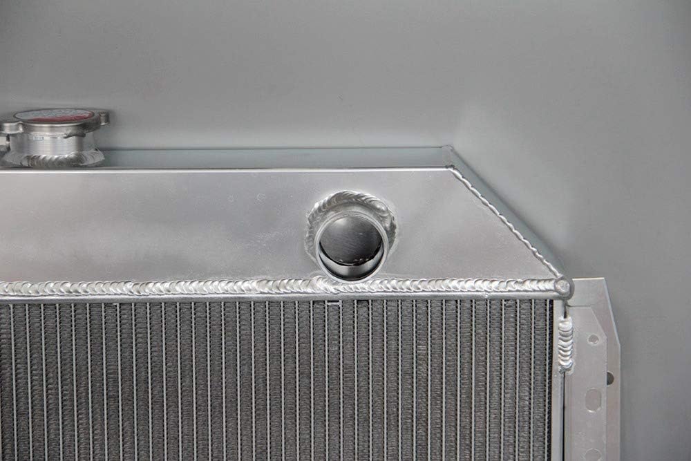 All Aluminum Radiator Compatible with Truck F100 F150 F350 V8 1968-1979, 19 x 26 inch Core