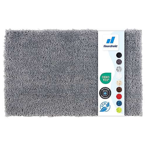 Floordirekt Badematte Sky - Badezimmerteppich - Weicher, dichter Hochflor -...
