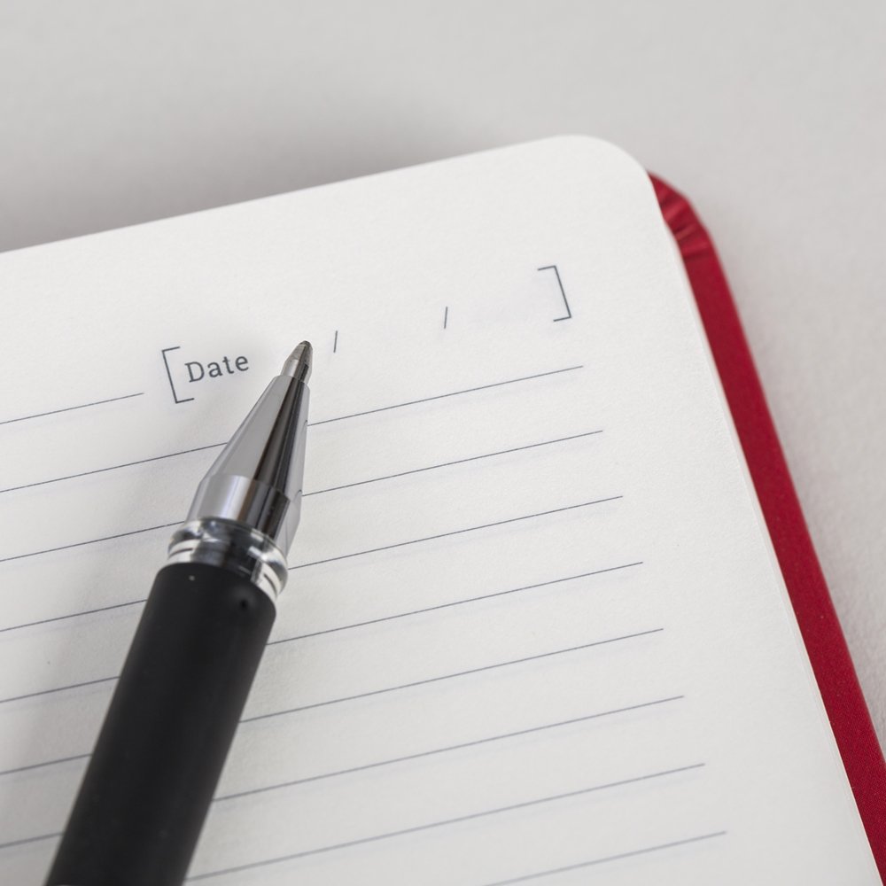 Tangible Stationery Co. Ltd FORBES Classic A5 Lined Notebook from 240 Page Hardback Journal, Red - Image 3