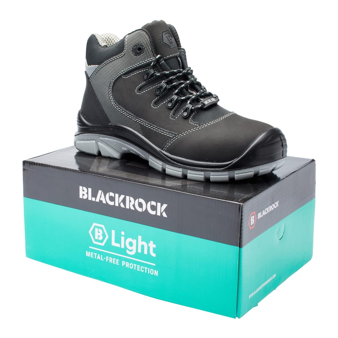 Blackrock S3 Carson Composite Calzado de Seguridad con Puntera de Acero Zapatos de Seguridad Ligeros y Resistentes al Agua, Hombre y Mujer, Calzado de Trabajo y utilitario, Puntera de Composite