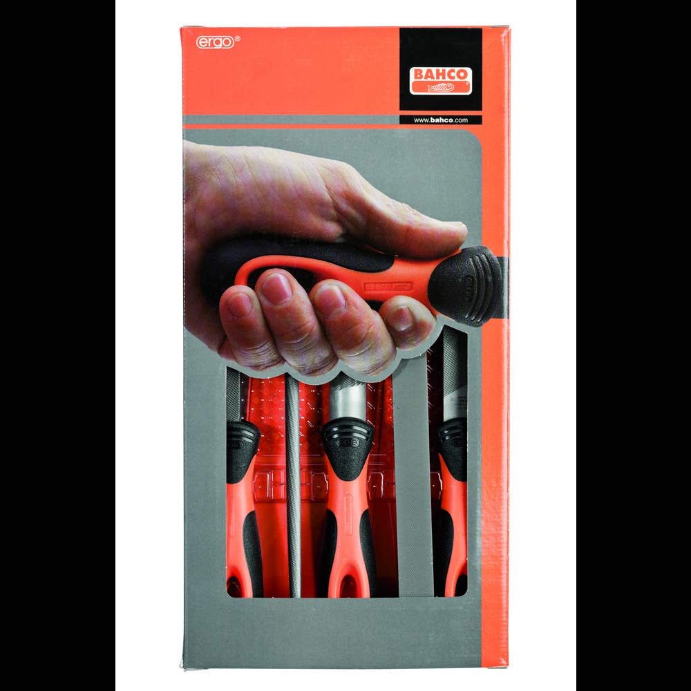 Bahco File Set of 5 Files 1-478-10-1-2 - Hand Files - Amazon.com