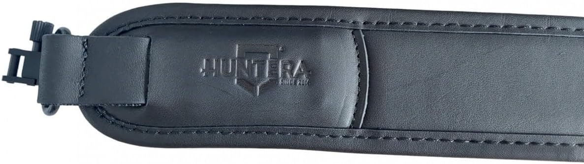 Ремень для ружья HUNTERA с вертлюгами Blaser 3 мм 119 7 см HDI611BL чёрный кожа