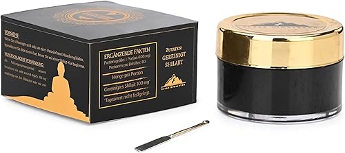 Miniatura 5 de Resina Shilajet de ácido fúlvico del Himalaya, 0.35 oz (100 porciones), auténtico momio de la región del Himalaya/fuente natural de minerales