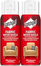 Scotchgard Fabric Water Shield, Water Repellent Spray for Spring and Summer Clothing and Household Upholstery Items, Long-Lasting Protection for Seasonal Fabric, Two 10 Oz Cans (Pack of 2)