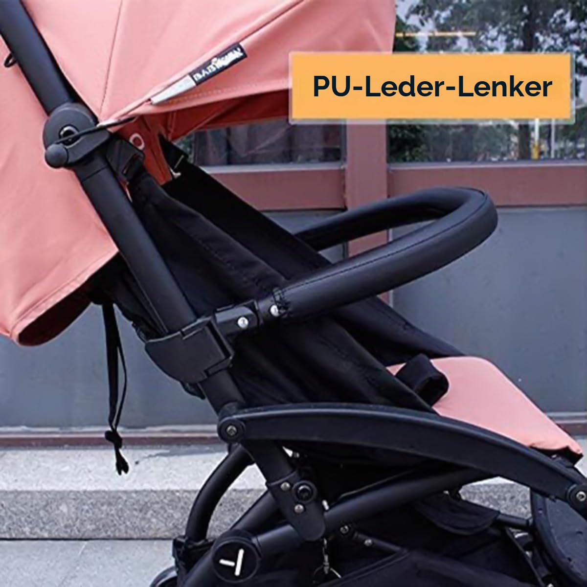 Sicherheitsbügel für Stokke YOYO3 Buggy Kinderwagen (Kunstleder)