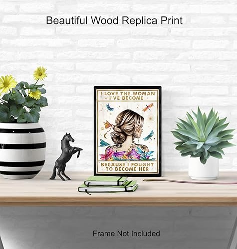 Vista 12 de Positive Quotes Wall Art & Decor - Inspirational Quotes - Boho Wall Decor - Hippie Room Decoration - Motivational Poster - Encouragement Gifts for