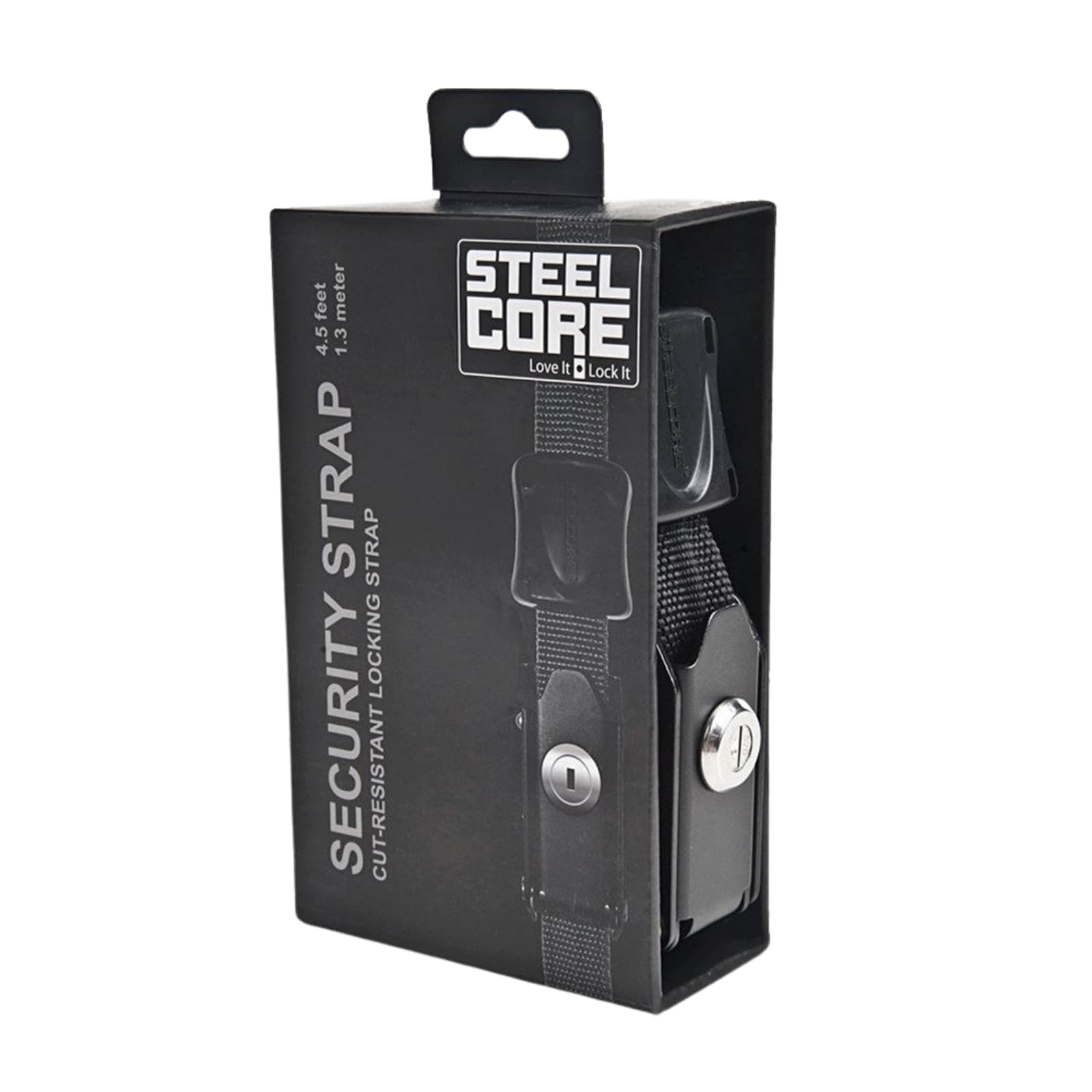 Kriega Cintura di Sicurezza del Nucleo in Acciaio (Black,One Size)