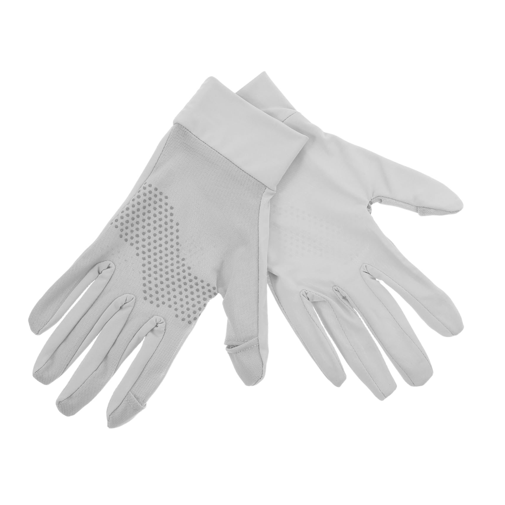 FOMIYES 1 Pairs Full Finger Driving Gloves Breathable Sun Protection Cooling Sports Gloves for Cycling Hiking and Outdoor Activities Stylish and Non Slip Design for Summer Use