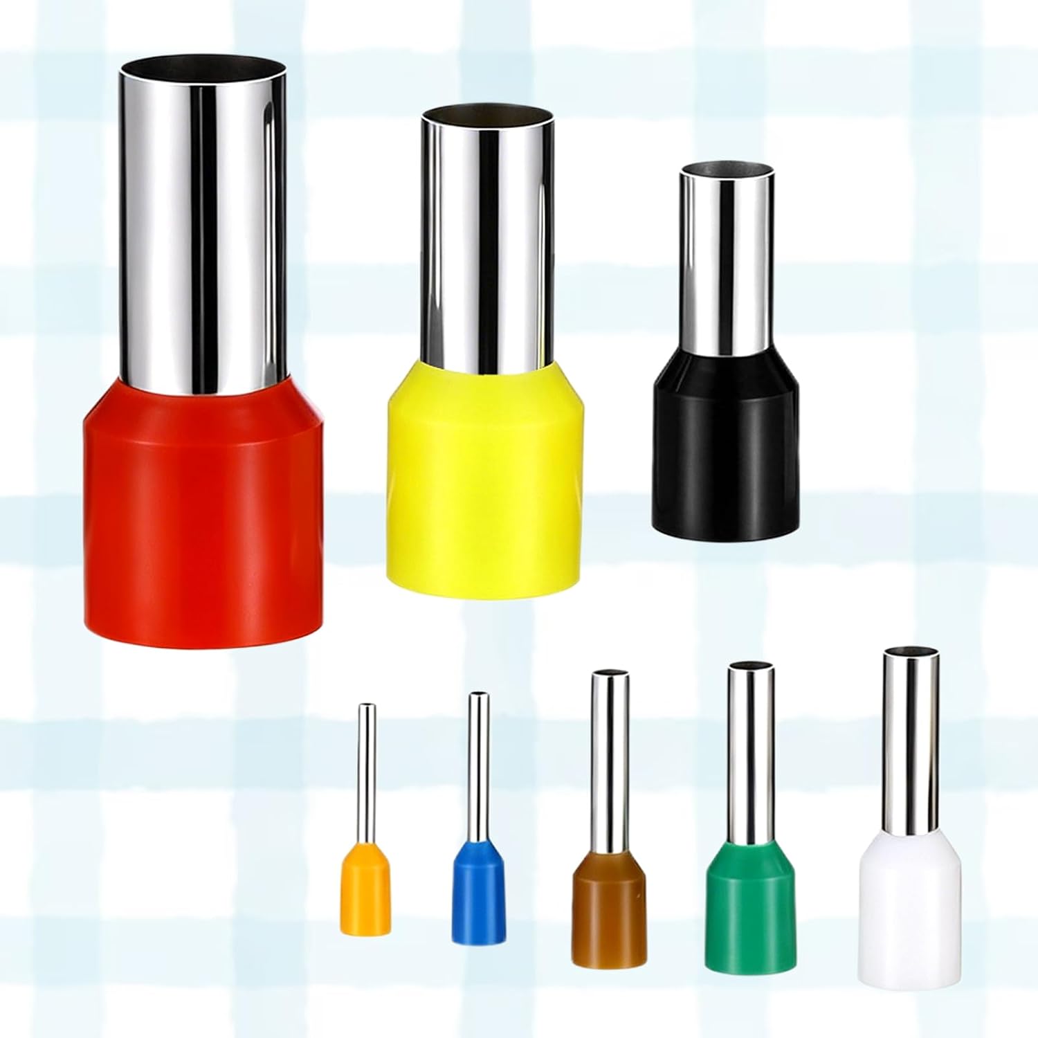 16PCS Polymer Clay Punch Cutters, Small Circle Set | Stainless Steel and Plastic, Round Shapes, For Jewelry Earrings, Pottery Handmade DIY Craft