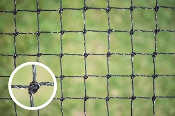 CATNETS cat netting balcony apartment fence mesh pet netting for patio or catio premium stainless Reinforced, 65 x 6