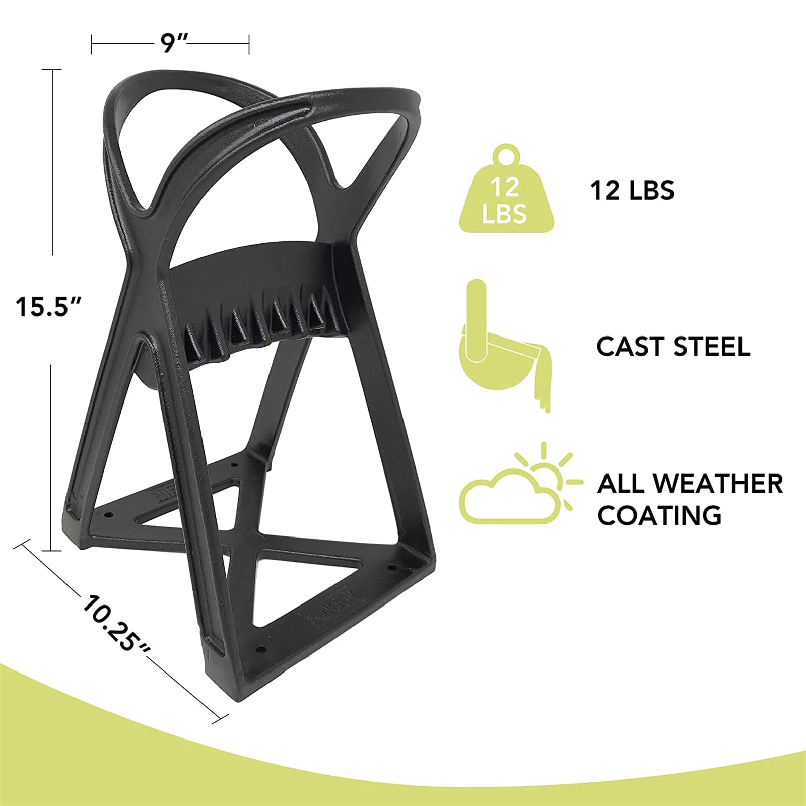 Divisor de Madera, Herramienta Manual para Partir Madera con Base en Forma de X, cuña para Partir Troncos de Acero para el hogar, Campamento, Hoguera, Chimenea