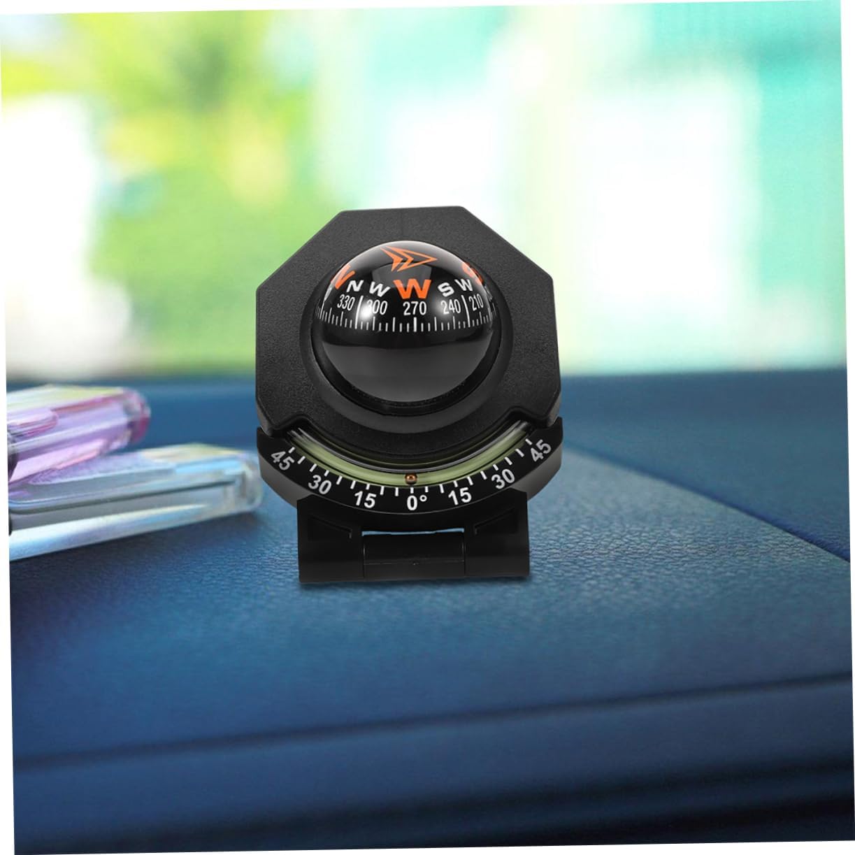 SOLUSTRE Car Compass Boat Compass Motorcycle Compass Dashboard Compass Ball Compass Auto Compass Large Compass