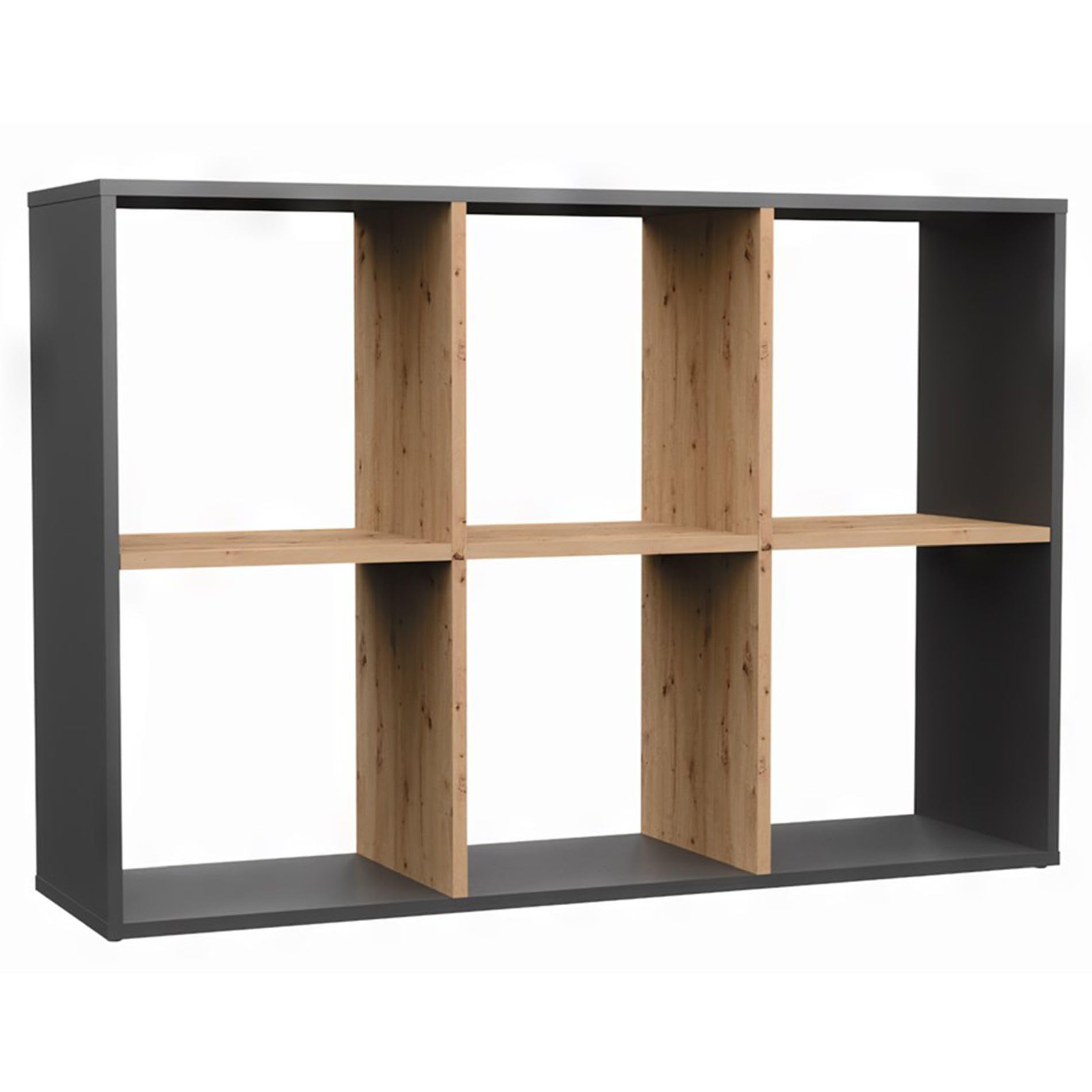 Selsey Malax Wandregal + 6 Fächer + Produktbeschreibung