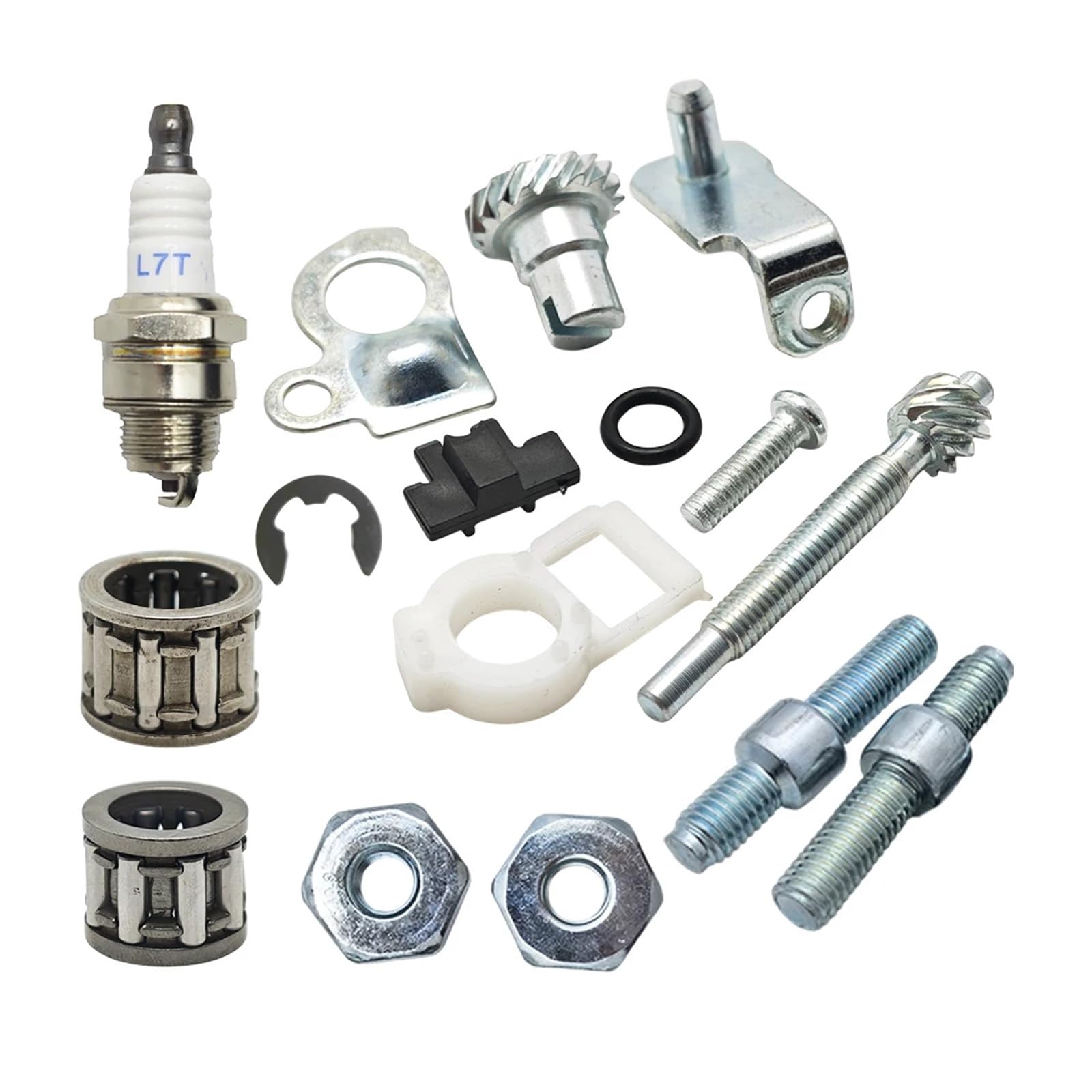 Tuerca de espárrago la Barra tensora del Tensor Cadena Compatible con 066 MS660 MS 660, bujía, cojinete Agujas, Pieza Repuesto for Motosierra