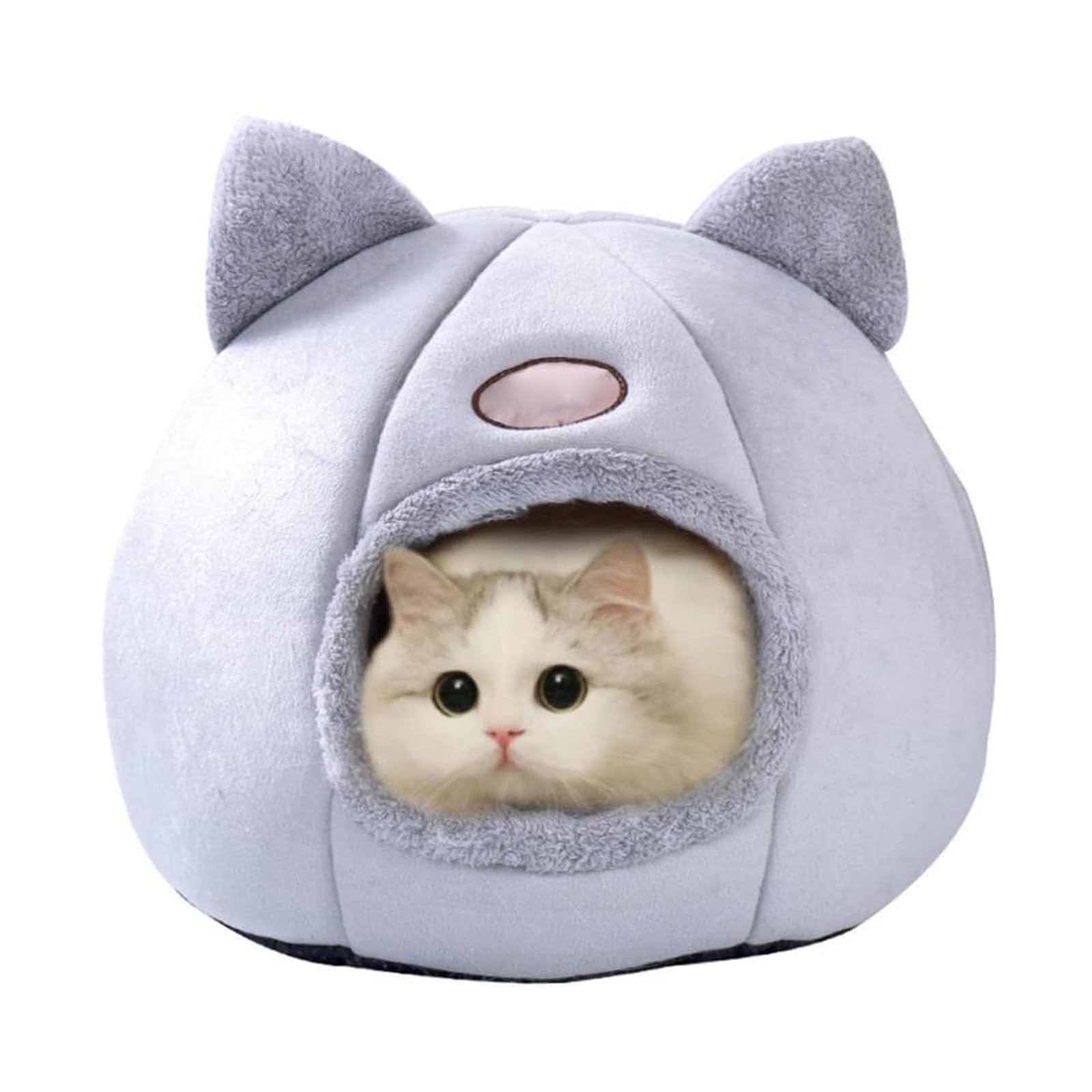 Tienda de campaña para Gatos, Cama Cueva para Gatos, casa para Gatos de Interior, Cueva cálida, Cama para Perros, casa para Mascotas,L