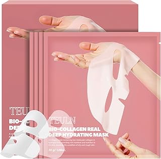 Máscara profunda real de bio-colágeno, paquet...