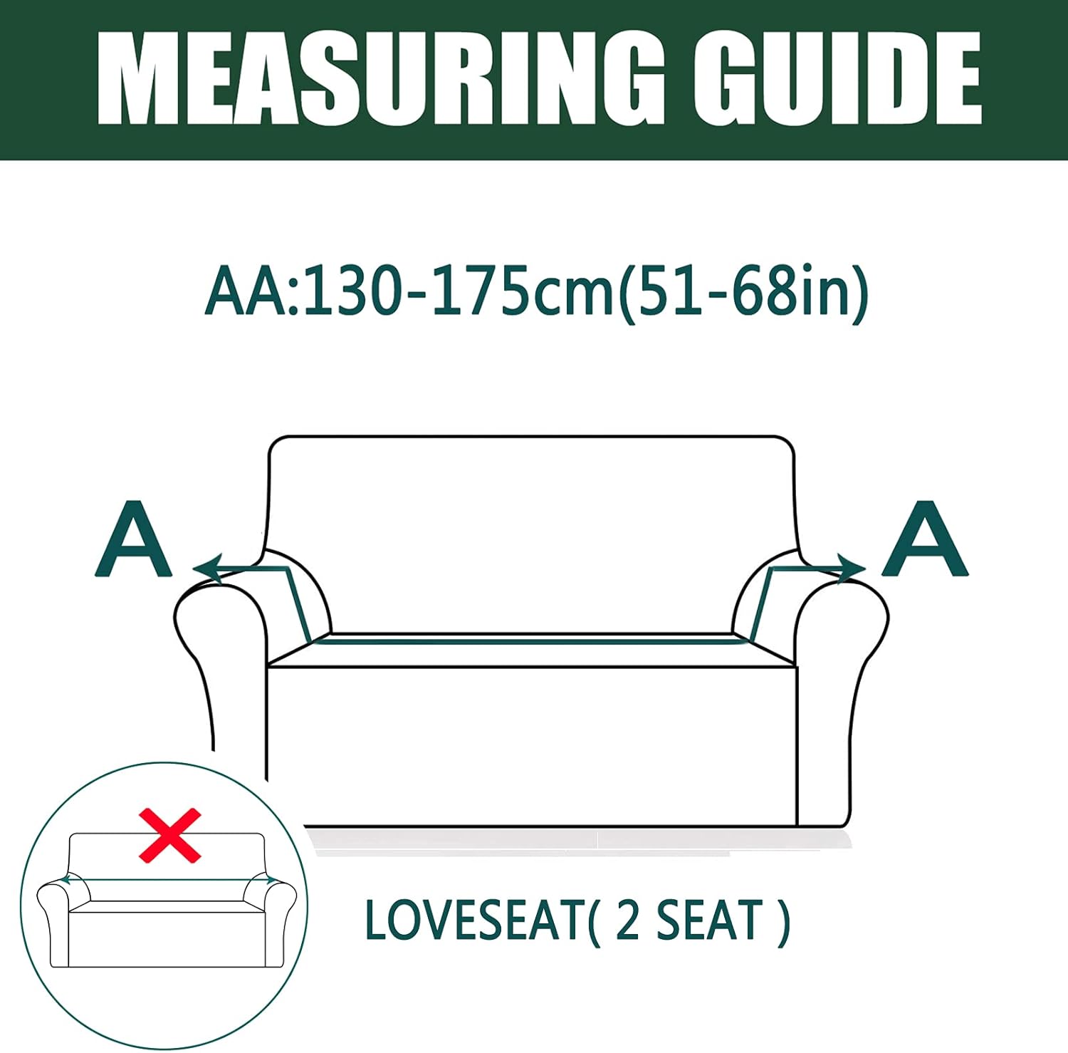 Plush Sofa Cover for 3 Cushion Couch,Velvet Couch Cover Stretch Recliner Chair Cover Furniture Sofa Loveseat Cover Protector Beige 2 Seater 140-185cm(55-73inch)