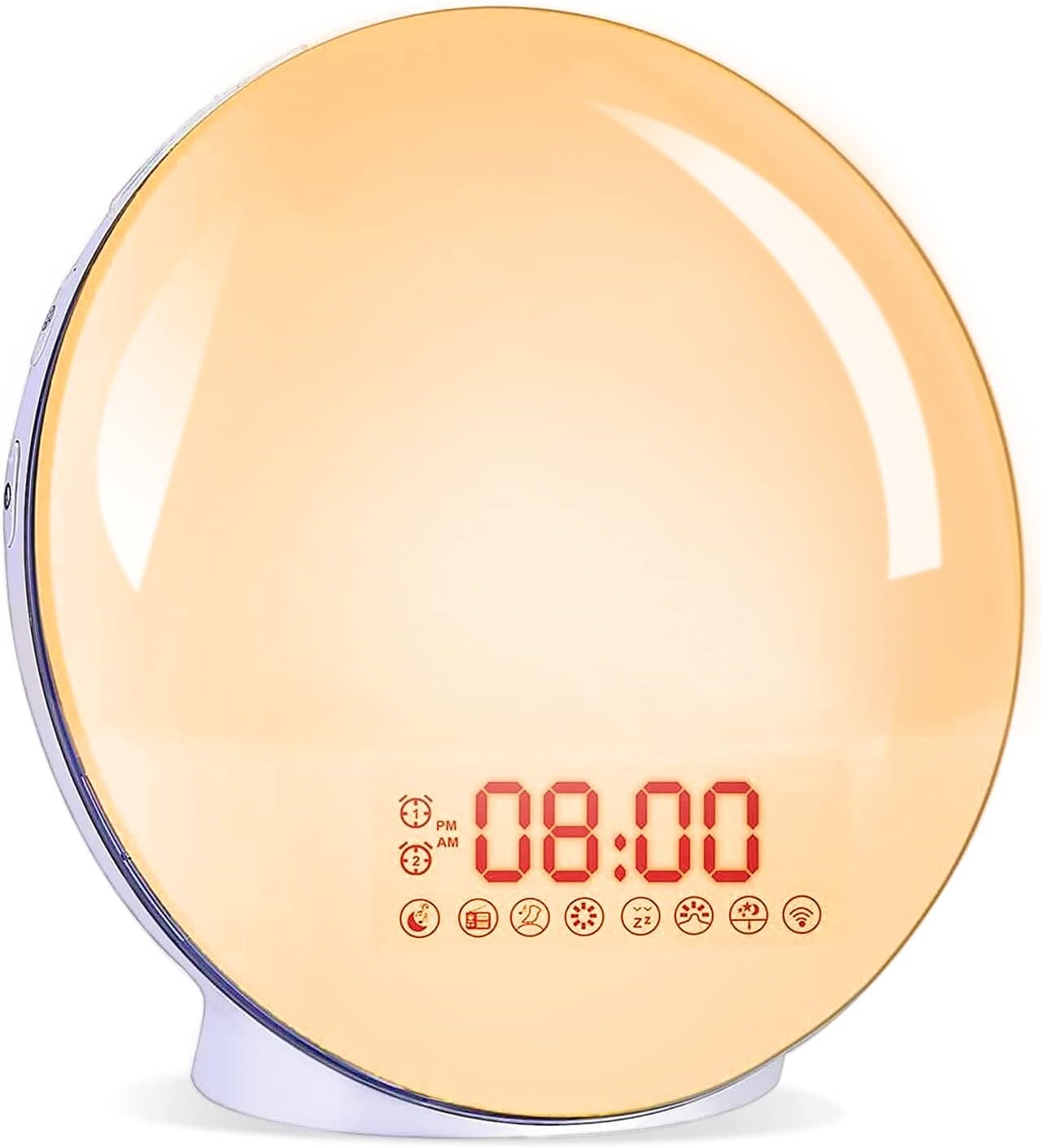 Cadrim Wake Up Licht Lichtwecker, Tageslichtwecker Cadrim Radiowecker ...