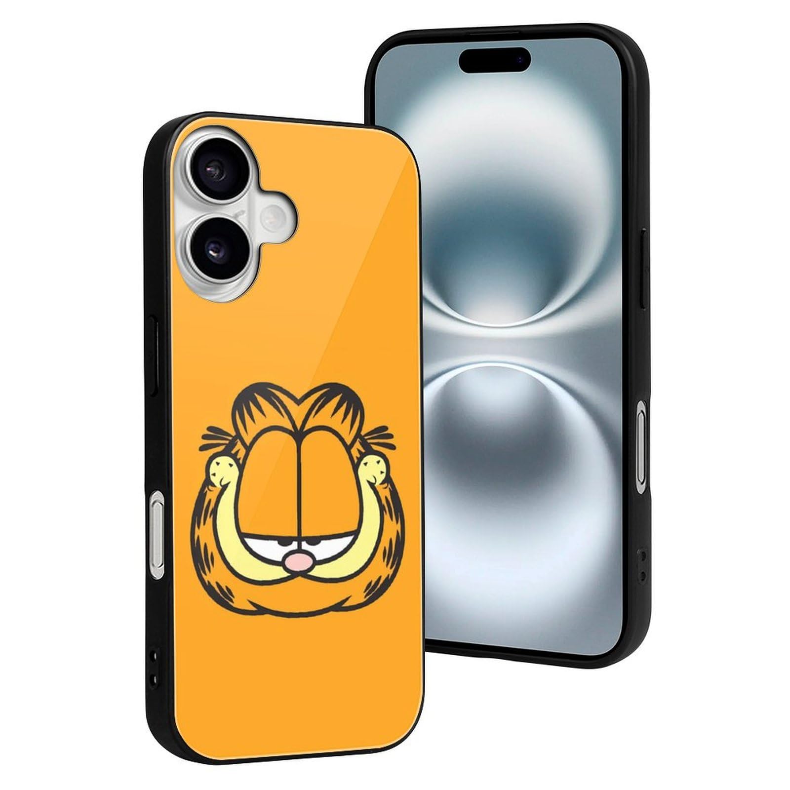 Amazon.co.jp: iPhone 16ケース ガーフィールド iPhone 16カバー 強化