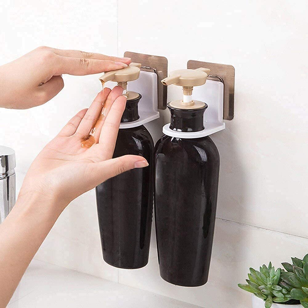 Tendula Magic Sticker Sanitizer Bottle Holder Wall Mounted Shampoo Hand wash Dispenser Stand Self Adhesive (B09KRW2KW6) Amazon Price History, Amazon Price Tracker
