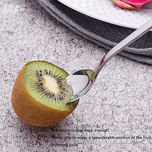 Grapefruitlöffel Whiteswan Edelstahl 2er Set mit Zacken