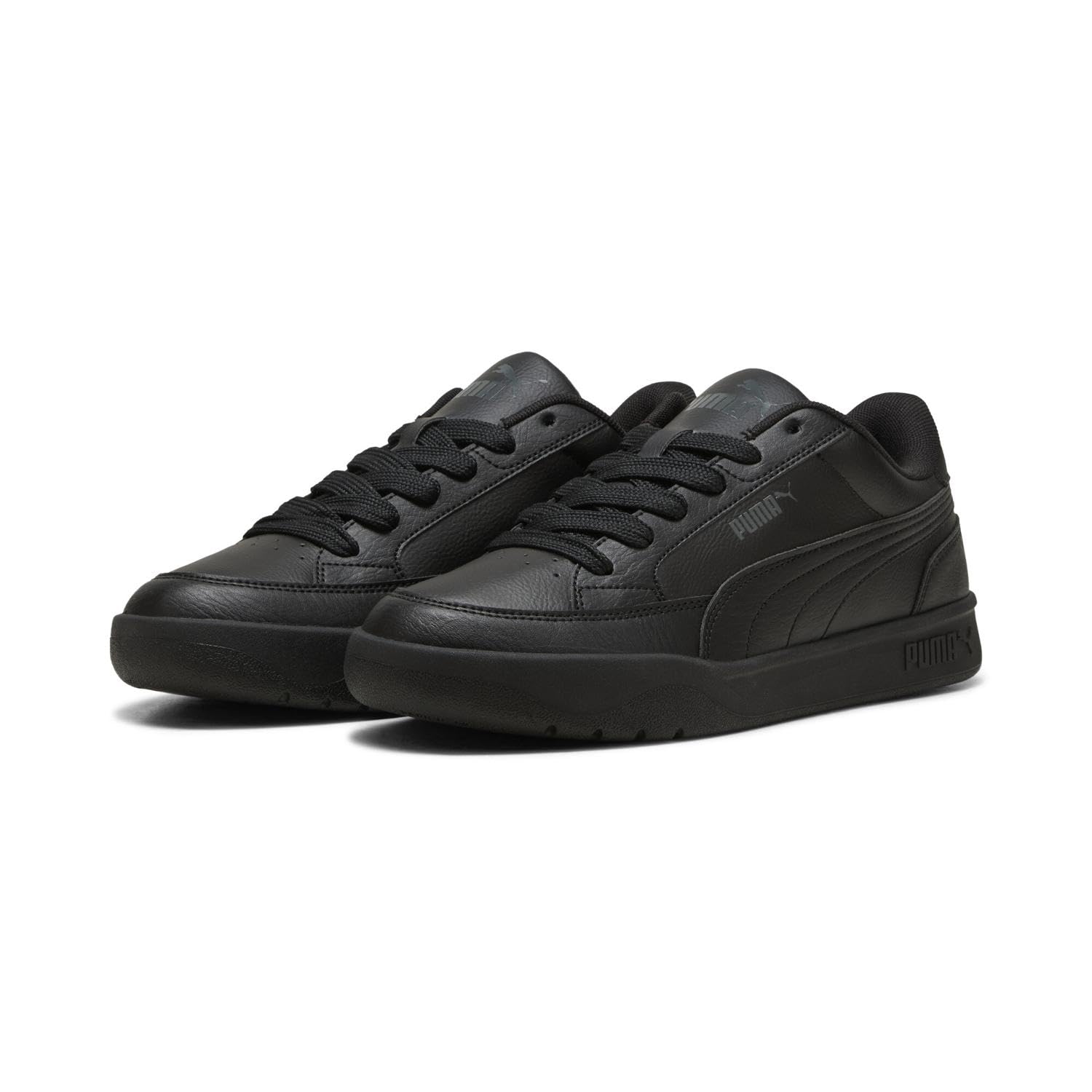 Park LT Unisex Yetişkin Spor Ayakkabı, PUMA Black-PUMA Black, 44.5