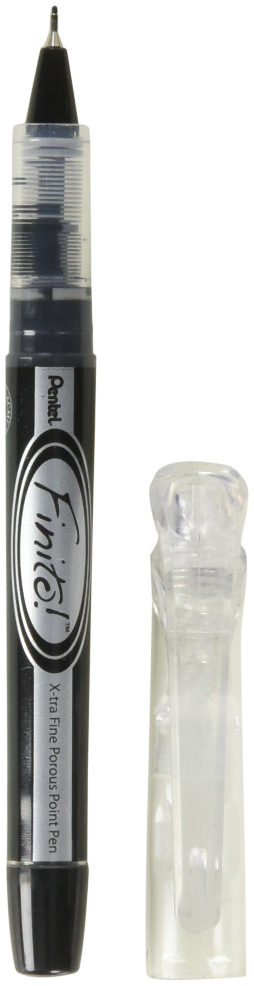 PentelFinito Porous Point Pen, Black